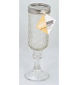 Carson RedNek Champagne Flute Stem Glasses Set of 2 