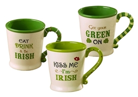 Celtic Peekaboo Irish Mug - Get Your Green On
