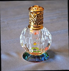 Fragrance Lamp Crystal Regal - Petite Lamp & Wick